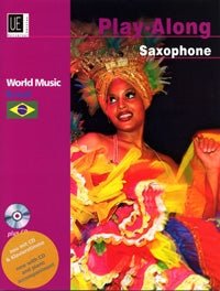 World Music Brazil. Book & playalong CD - SAX