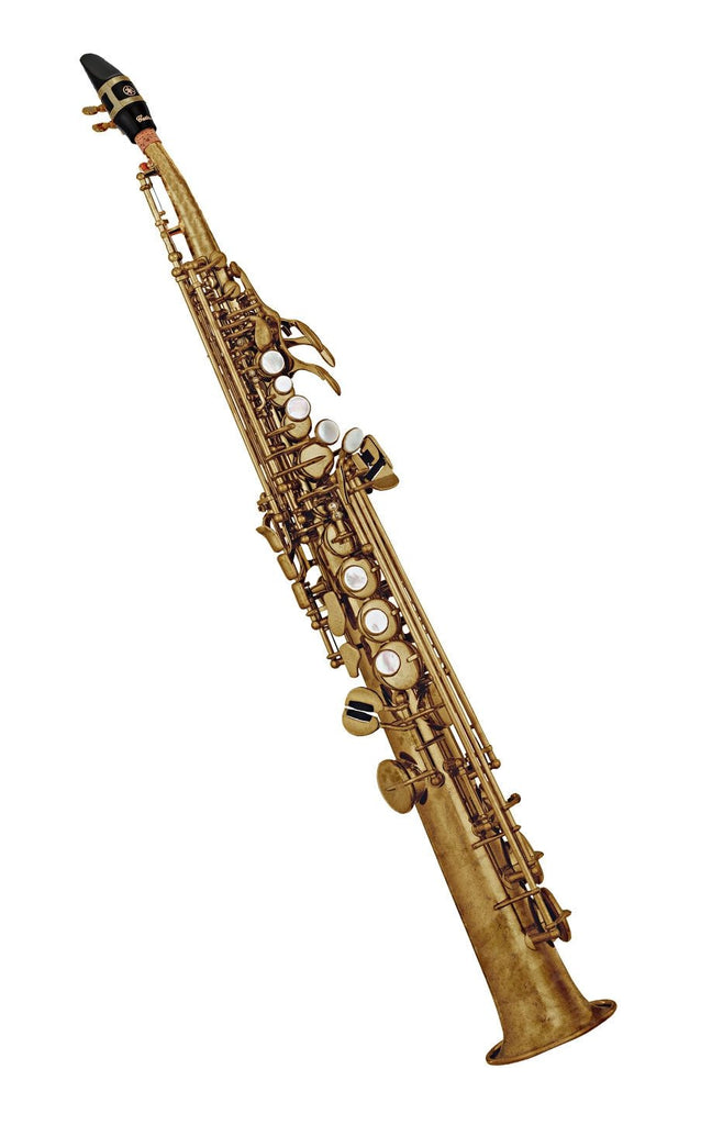 Yamaha Custom YSS-82ZRUL - Curved Neck - Soprano Saxophone - Unlacquered - SAX