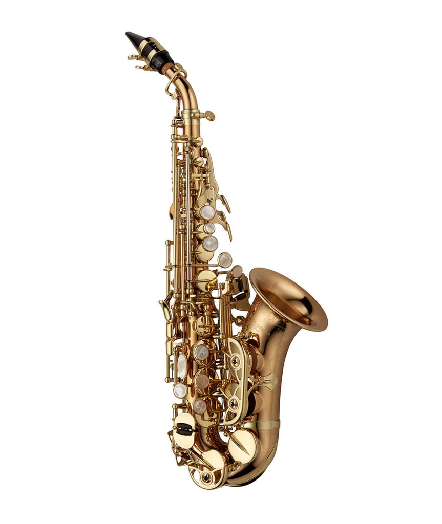 Yanagisawa SCWO20U Curved Soprano Saxophone - Unlacquered Bronze - SAX